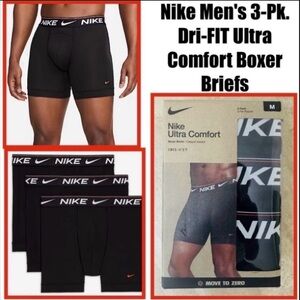Nike Men's 3-Pk. Dri-FIT Ultra Comfort Boxer Briefs